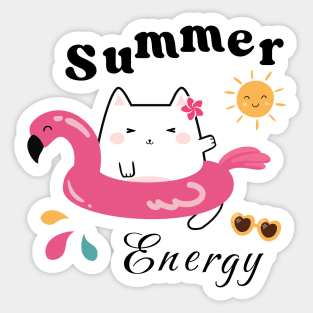 Summer Energy Sticker